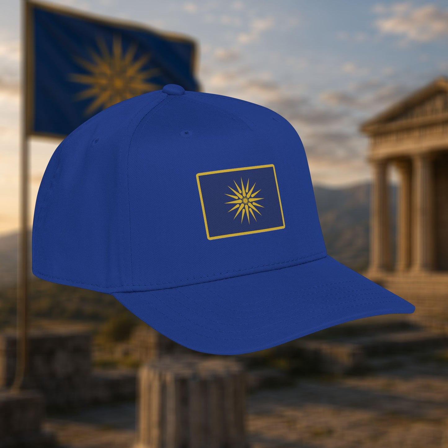 The Sun of Macedonia - Standard Blue Snapback