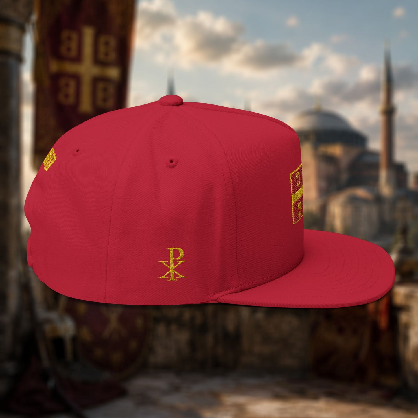 The Imperial Standard - Premium Red Snapback Hat