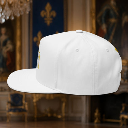 The Bourbon Blanc - Premium White Snapback Cap