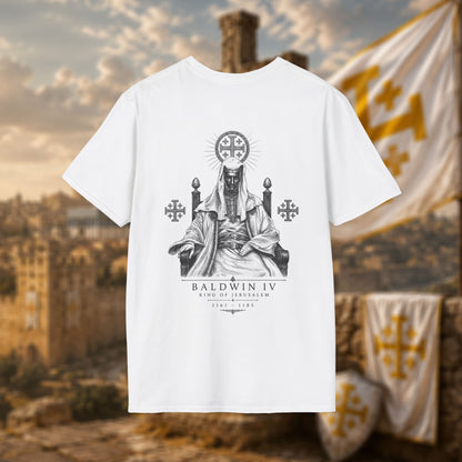 The Leper King - White Baldwin IV Tee