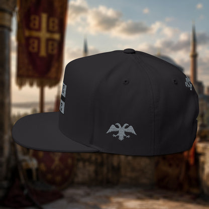 The Imperial Shadow - Premium Black Snapback Cap