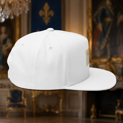 The Bourbon Blanc - Premium White Snapback Cap