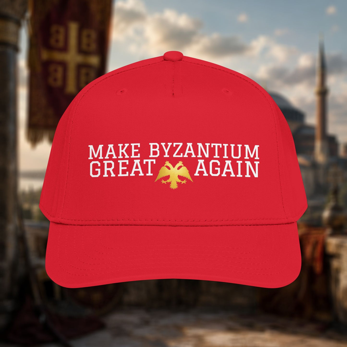 Make Byzantium Great Again - Standard Red Snapback