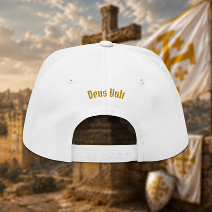 The Holy Land - Premium White Snapback Cap